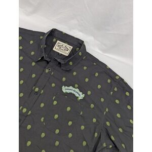 Sierra Nevada 2XL Button Up Collared Brewmaster Hops‎ All Over Button Up Shirt